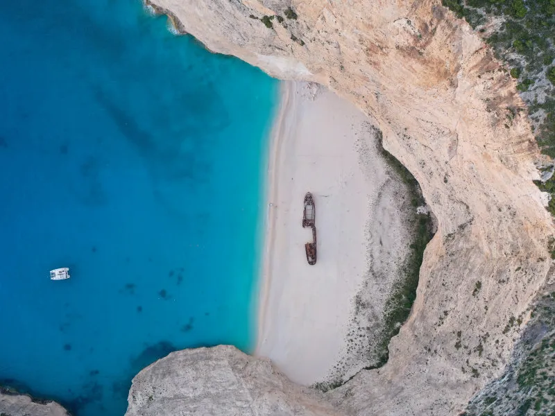 Shipwreck Beach, Zakynthos, Greece